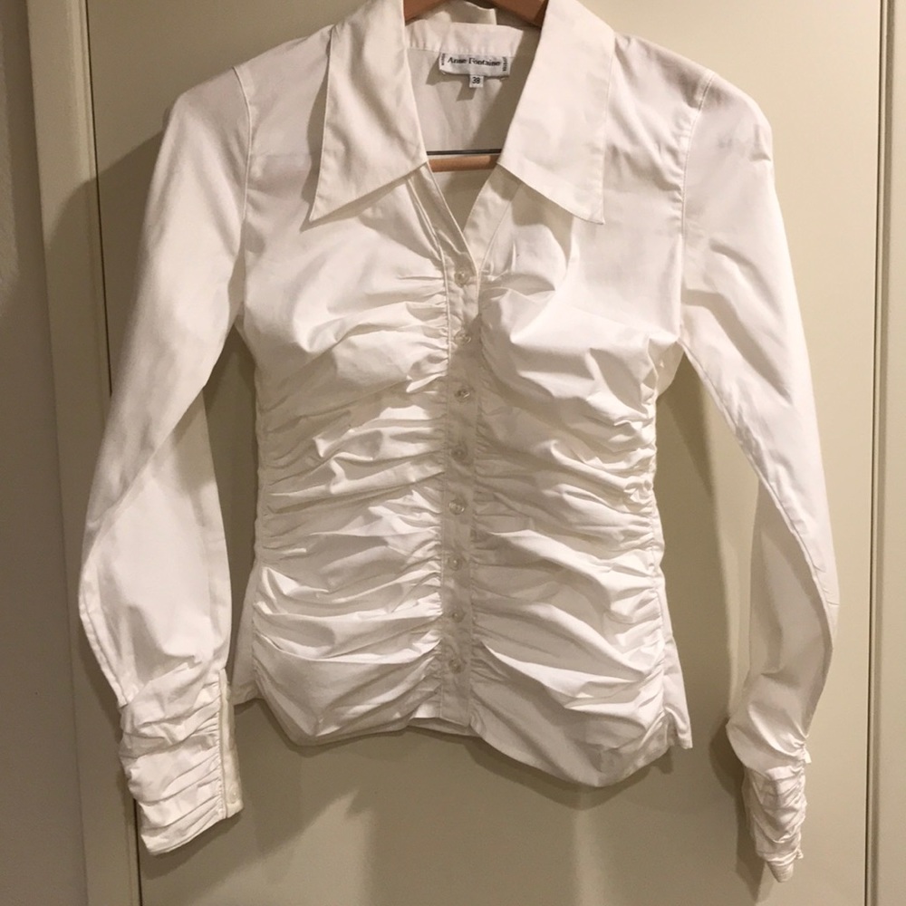 Anne Fontaine White Blouse